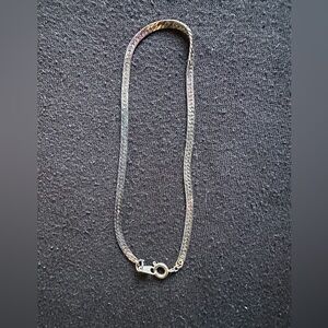 14k White Gold plated Silver Fill Necklace